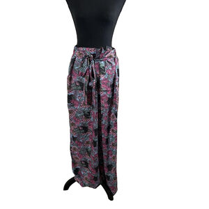 Evryday Jane Women's Fun Pattern Floral Print Pants Size L, Fun NWT